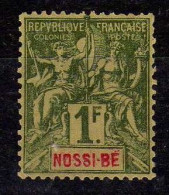 Nossi-Be - 1894 -  1 F.. Type Groupe -  Neuf Sans Gomme - Neufs