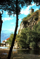 20926 TARASCON SSUR ARIEGE Les Bords De L'Ariège Et La Tour Du Castella      09 ( 2 Scans) - Autres & Non Classés