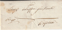 AS51  --  AUSTRIA    --   PREPHILATELIC  FOLDED LETTER  --  FALTBRIEF  --  1814 - ...-1850 Prefilatelia