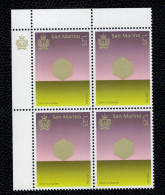 San Marino 2023 Oltre L’orizzonte 1v In Quartina Complete Set ** MNH - Ungebraucht