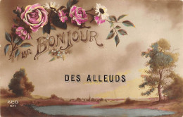 Les Alleuds      49        Un Bonjour Des Alleuds     (Voir Scan) - Andere & Zonder Classificatie