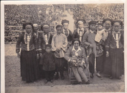 Photo NHUNG Métis Sino-annamite Avec Européenne Ethnie Tonkin Indochine Photographie Vietnam Asie Photo Ethnologie - Asia