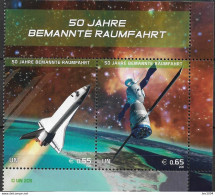 2011  UNO Wien Mi.  715-6 **MNH  50 Jahre Bemannte Weltraumfahrt - Nuevos