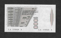 Italia - Banconota Non Circolata FDS UNC Da 1000 Lire "Marco Polo" Lettera A P-109a.1 - 1982 #19 - 1.000 Lire