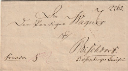 AS52  --  AUSTRIA  --   PREPHILATELIC  FOLDED LETTER  --  FALTBRIEF  --  1805 - ...-1850 Prefilatelía