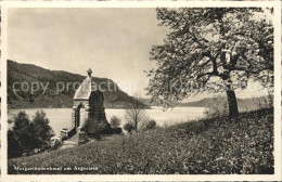 12322022 Morgarten Denkmal Aegerisee Morgarten - Otros & Sin Clasificación