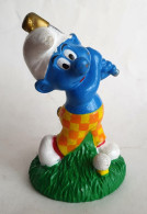 FIGURINE BOUCHON PRIME BIP 1996 SCHTROUMPF GOLFEUR (1) - Smurfen