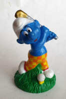 FIGURINE BOUCHON PRIME BIP 1996 SCHTROUMPF GOLFEUR (2) - I Puffi