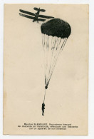 Parachutisme.Maurice Blanquier Recordman Français De Descente En Parachute Sur Un Appareil De Son Invention. - Parachutisme
