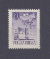 1957 Poland 1028 Architecture - Emblem - Neufs