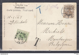 Postkaart Van Berlin N.W (Duitsland) Naar Montaigu - Storia Postale