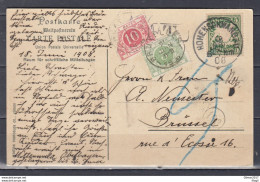 Postkaart Van Hohenschwangau (Duitsland) Naar Brussel - Briefe U. Dokumente