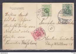 Postkaart Van Pankow (Duitsland) Naar Laeken - Storia Postale