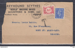 Brief Van Sheffield (Engeland) Naar Gent 1E - Lettres & Documents