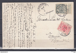 Postkaart Van Val St Lambert Naar Nandrin - Lettres & Documents