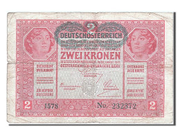 Billet, Autriche, 2 Kronen, 1917, 1917-03-01, TB - Oesterreich