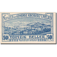 Billet, Autriche, Kirchberg, 50 Heller, Paysage 1920-12-31 SPL Mehl:FS 442b - Oesterreich