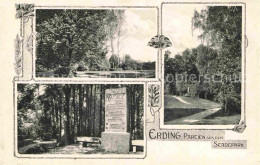 42764733 Erding Partien Stadtpark Denkmal Diez Erding - Erding