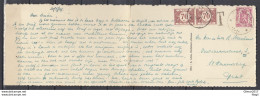 Postkaart Van Rochehaut (sterstempel) Naar Gent - Storia Postale