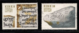 IRELAND Scott # 411-12 Used - Centenaries Of The National Library & Museum - Gebraucht