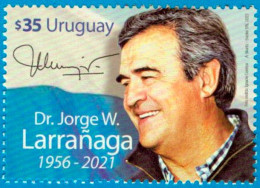 Uruguay 2023 ** Single Stamp Tribute To Jorge Washington Larrañaga. Lawyer. Political. - Autres & Non Classés