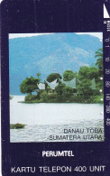 INDONESIA - Lake Toba/North Sumatra, Perumtel/Indosat Telecard 400 Units, Tirage 30000, 11/90, Used - Indonésie