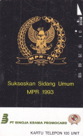 INDONESIA - Sukseskan Sidang Umum MPR 1993, Tirage 15000, 07/93, Used - Indonesien