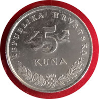 Monnaie Croatie - 2007 - 5 Kuna Mrki Medvjed - Croazia