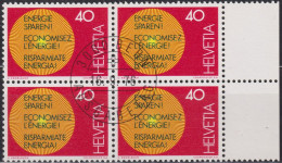 1976 Schweiz ET ° Zum: CH 580, MI: CH 1080, Energie Sparen - Usati