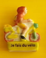 Fève  - Ecolo Gestes   -  Je Fais Du Vélo - Geste Pour La Planète - Sport