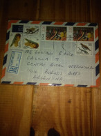 South África.1997.reg .letter To Argentina 2* Ptg Stamps + Wildlife 1993.*4 From Northmead. .e 8 Reg Post Conmems. - Lettres & Documents