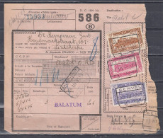 Vrachtbrief Met Stempel GENVAL - Documenten & Fragmenten