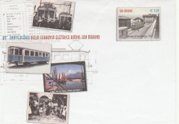 INTERO POSTALE SAN MARINO NUOVO FERROVIA ELETTRICA (MX630 - Entiers Postaux