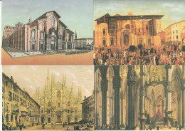 SERIE 4 INTERI POSTALI VATICANO FDC SESTO CENTENATIO FONDAZIONE DUOMO (MX509 - Interi Postali