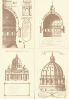 SERIE 4 INTERI POSTALI VATICANO NUOVI PROGETTO BASILICA VATICANA (MX461 - Postwaardestukken