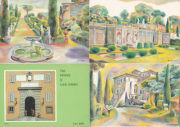 SERIE 3 INTERI POSTALI VATICANO FDC CASTEL GANDOLFO (MX452 - Postwaardestukken