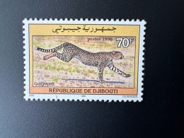 Djibouti Dschibuti 1996 Mi. 622 ** Neuf MNH Guepard Faune Fauna Panther Cheetah Gepard - Gibuti (1977-...)