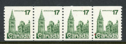 -Canada-1979- MNH (**) Definitive Coil Stamps "House Of Parliament" - Rollo De Sellos