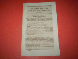 Loi1852: Convention France Hanovre. Organisation Cour Des Comptes. Amnistie Délits De Pêche. Vente Lazaret De Marseille - Decreti & Leggi