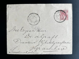 NETHERLANDS 1901 LETTER KRABBENDIJKE TO 'S GRAVENHAGE 30-12-1901 NEDERLAND - Cartas & Documentos