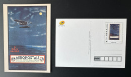 France 2017 Stationery Carte Postale Entier Ganzsache Aeropostale Musée Air France Rio Janeiro Avion Airplane Flugzeug - Enteros Administrativos