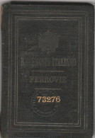 TESSERA R.ESERCITO FERROVIE 1916 (MZ616 - Europa