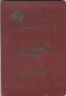 TESSERA FERROVIE DELLO STATO PER FAMIGLIE 1924 (MZ609 - Europe