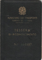 TESSERA FERROVIE DELLO STATO 1953 (MZ610 - Europe