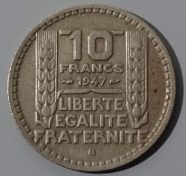 10 Francs 1947 B Petite Tete Etat Sup - 10 Francs
