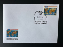 Central Africa Centrafrique 2019 Mi. 9030 FDC 1er Jour ND IMPERF Joint Issue EMS 20 Years Emission Commune E.M.S. UPU - Central African Republic