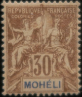 LP3972/235 - 1906/1907 - COLONIES FRANÇAISES - MOHELI - N°8 NEUF* - Neufs
