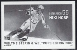 AUSTRIA(2007) Niki Hosp. Black Print. - Probe- Und Nachdrucke