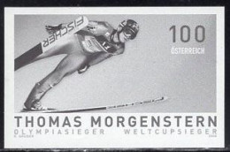 AUSTRIA(2008) Thomas Morgenstern. Black Print. Ski Jump Gold Medalist At Turin Olympics. - Ensayos & Reimpresiones