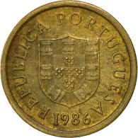 Monnaie, Portugal, Escudo, 1986, TTB, Nickel-brass, KM:614 - Portugal